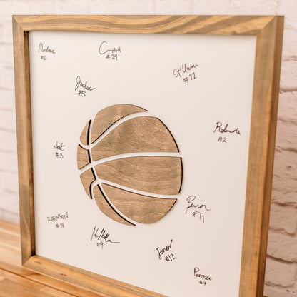 Basketball Write-On Coach Sign for the team to sign