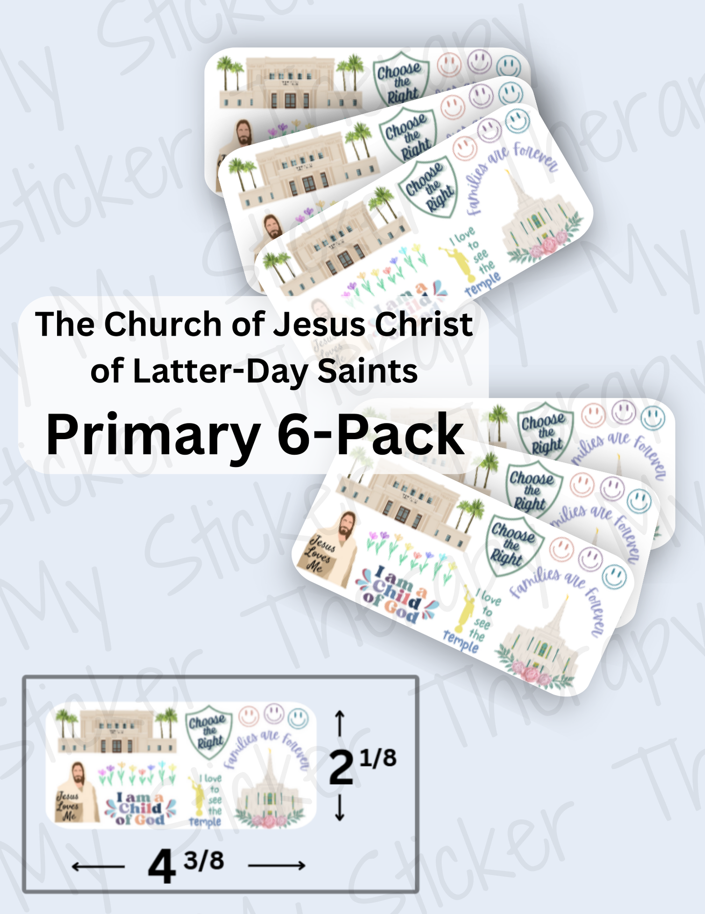 My Sticker Therapy - LDS Stickers