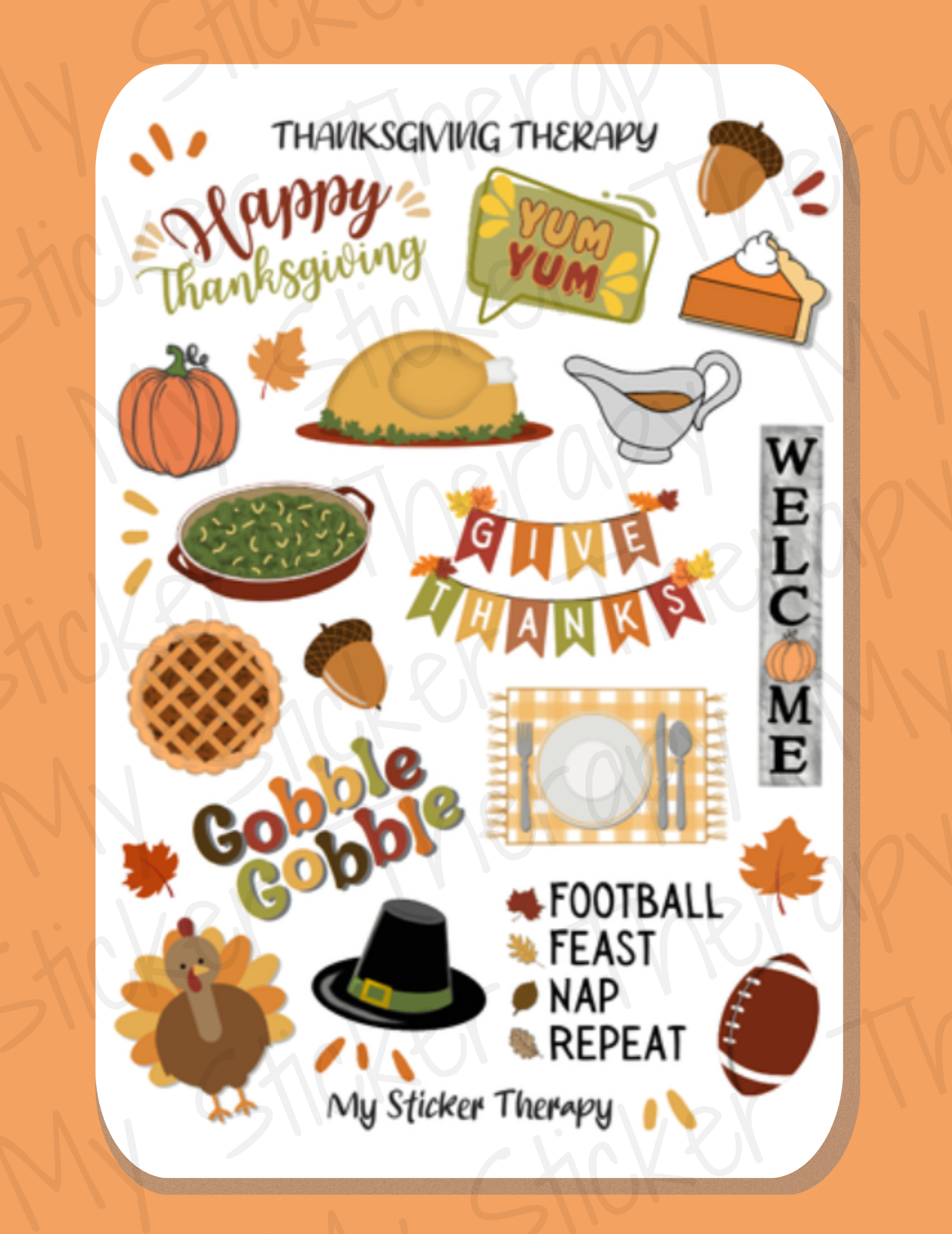 Seasonal Sticker sheets