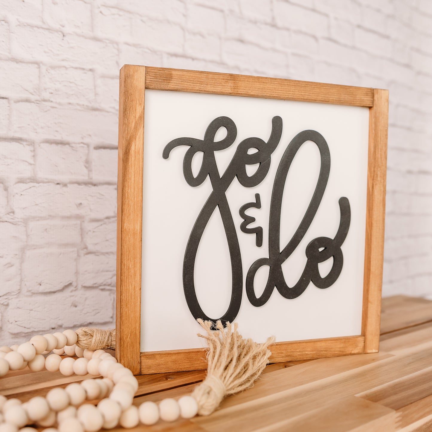 Go & Do Laser Cut Wood Sign