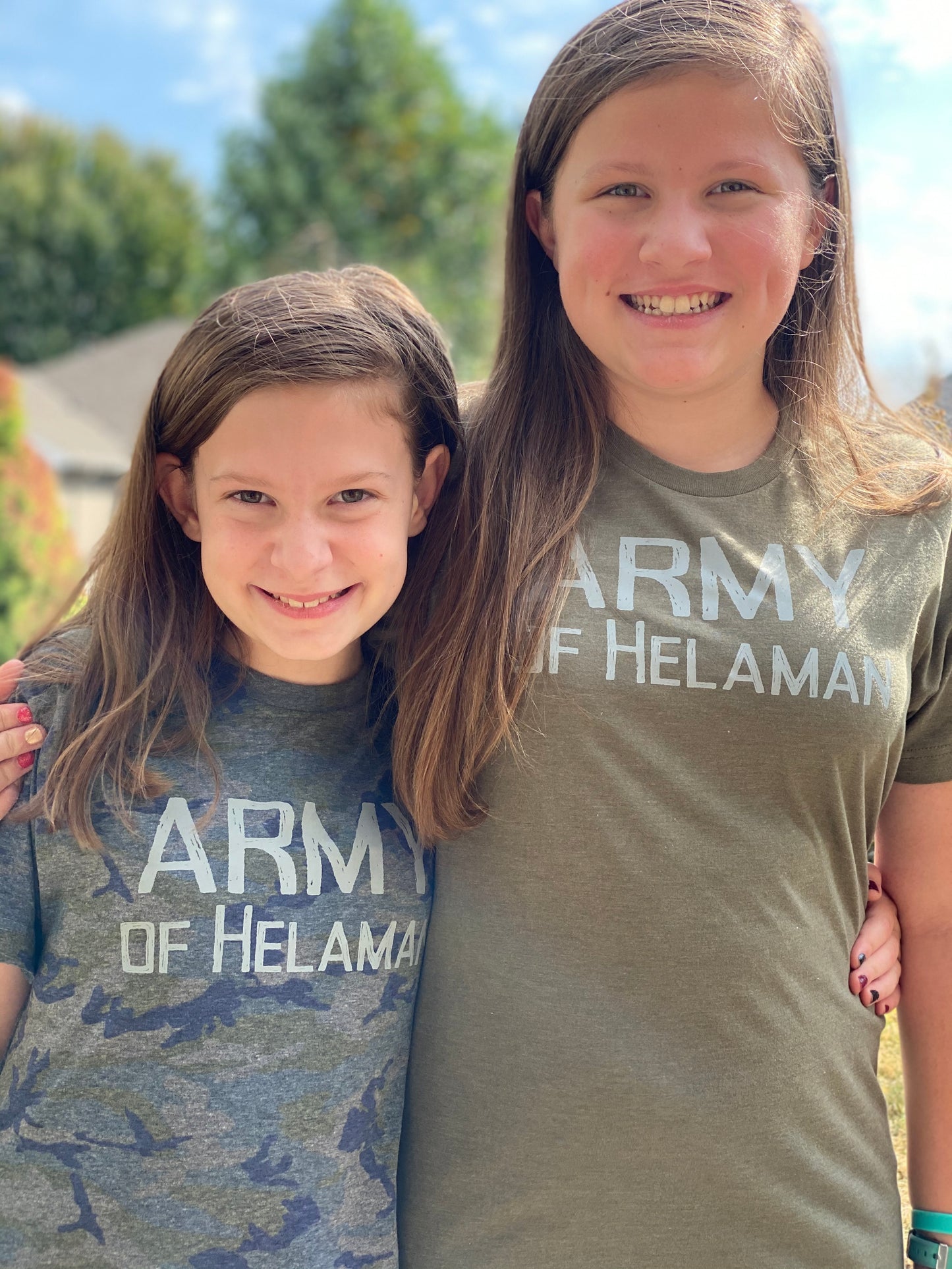 Army of Helaman Tee shirt