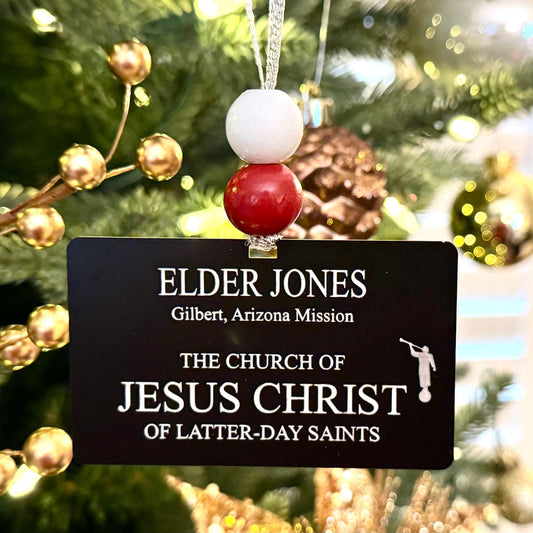 Personalized Missionary Ornaments