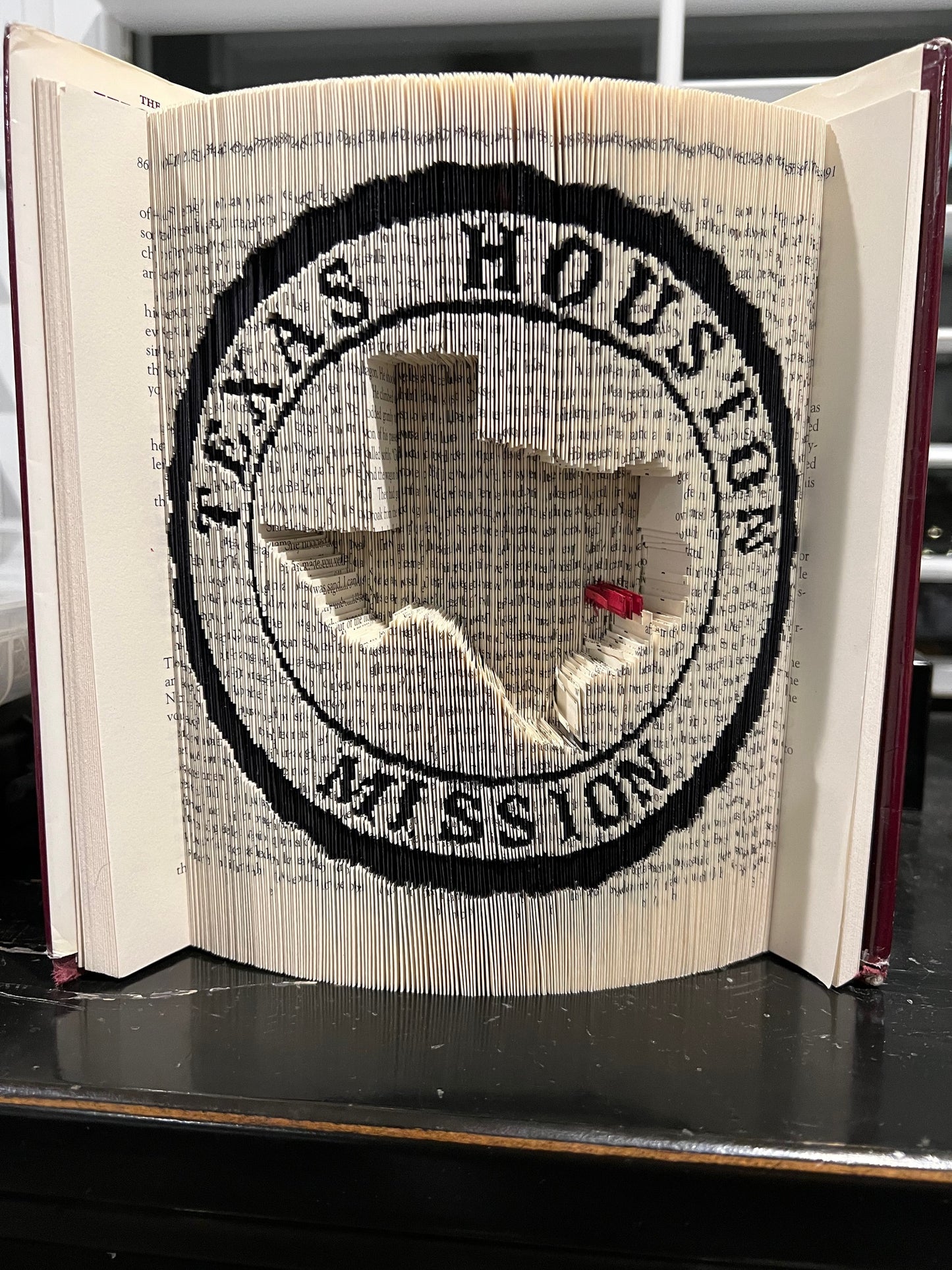 Cut and Fold Customized Mission Books or Designs