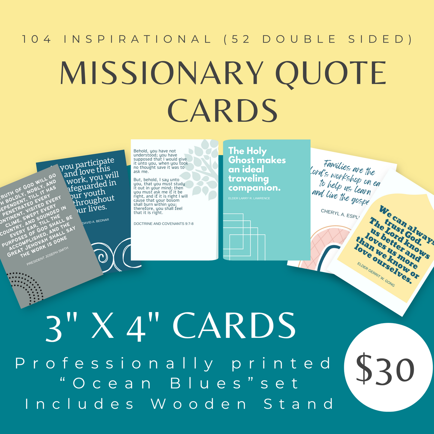 Missionary Quote Card Set