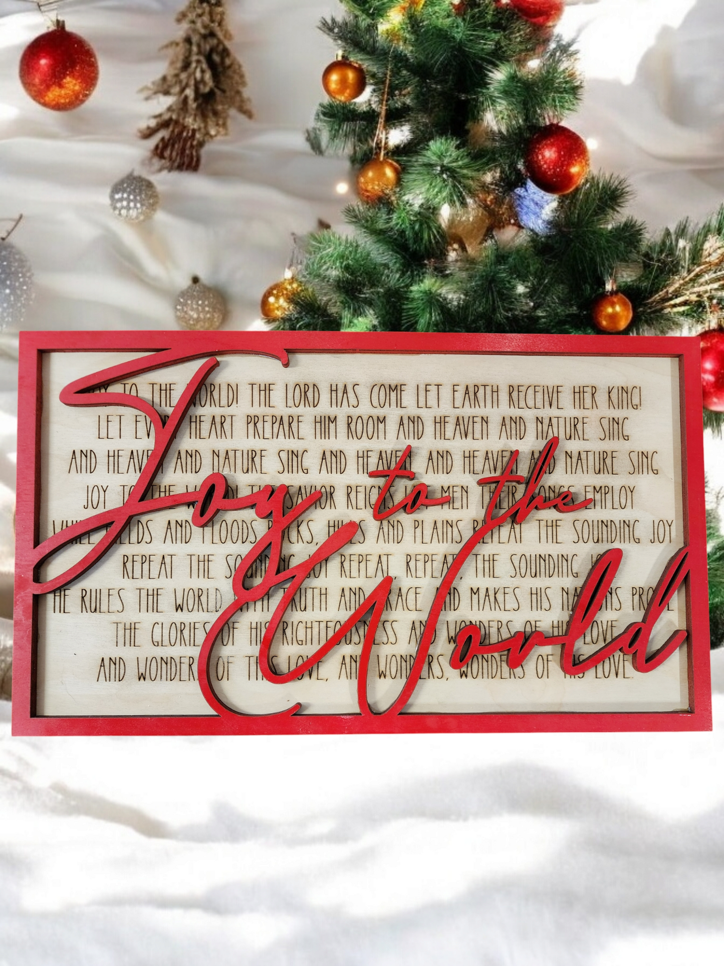 Joy to the World Song Decor