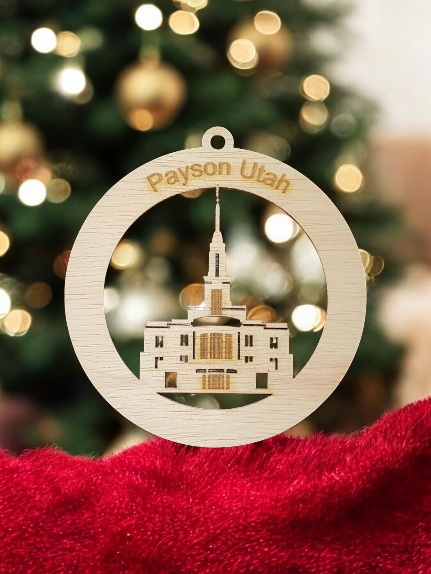 Latter-Day Saint Temple Ornament (Customizable)