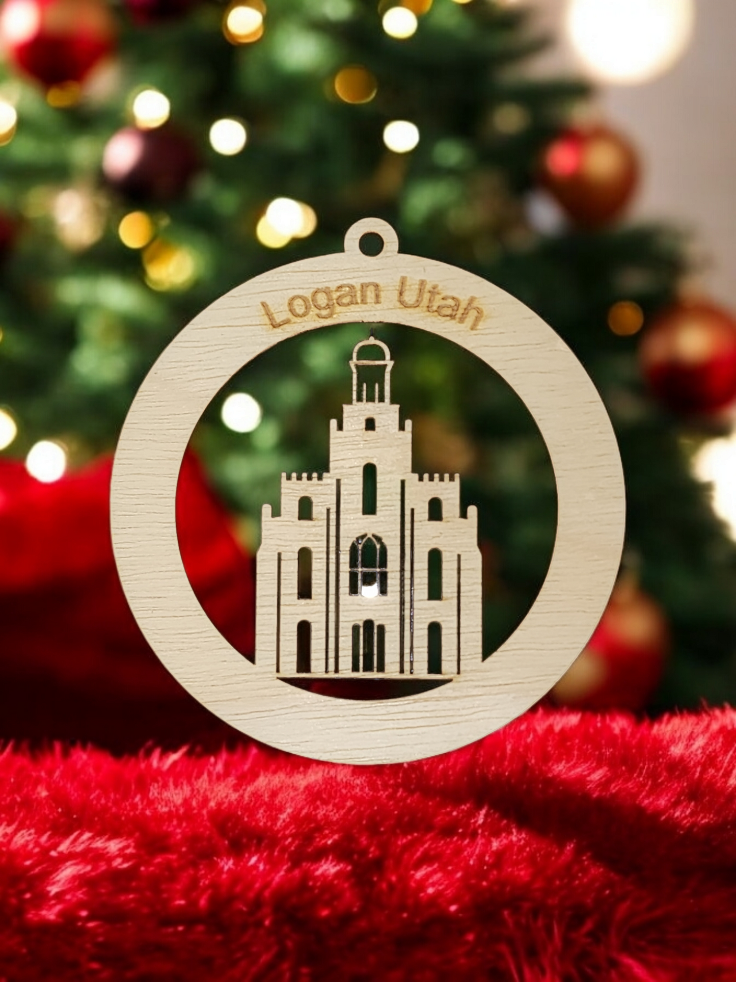 Latter-Day Saint Temple Ornament (Customizable)